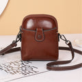 Genuine leather phone bag mini crossbody bag women's bag 2024 autumn/winter new style shoulder bag mini bag live stream trend