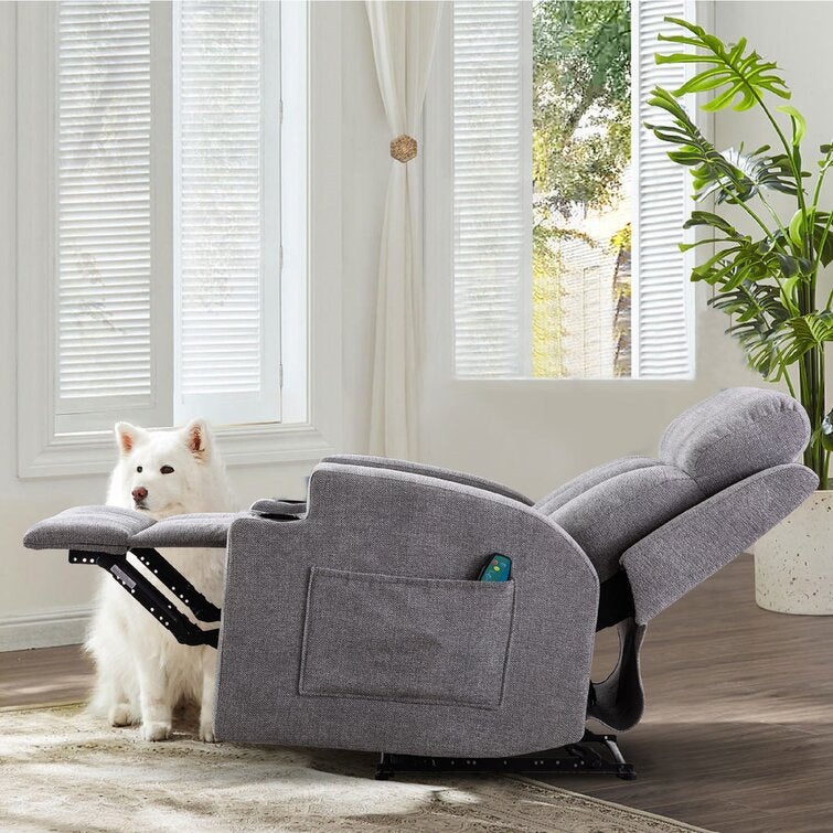 Multifunctional personalized first-class space capsule single zero-reclining wall lazy fabric sofa manicure massage electric sitting and lying