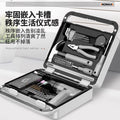Multi-purpose toolbox set for home use - comprehensive hardware repair kit for everyday diy, electrical work, and automotive needs