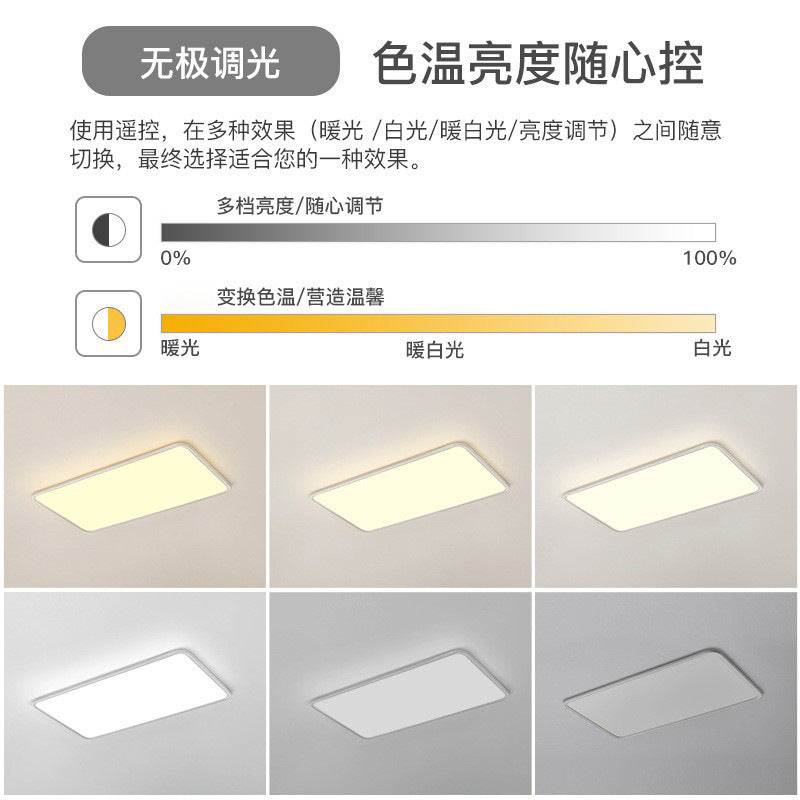 Full spectrum Puri eye protection living room light bright ultra-thin lighting high display LED ceiling light Zhongshan factory lamps