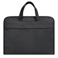 Large capacity double-layer office briefcase laptop bag conference document bag men's bag file bag business portfolio with printing option