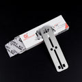 Xirui stainless steel large 77 blade white box sharp razor blade hairdressing shop special manufacturer wholesale razor blade