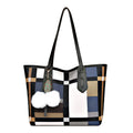 new arrivalcontrast color shoulder bagfashion large capacity satchel bag easiest for matchladieswear bag tote bag one piece dropshipping