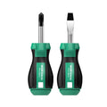 Baolian screwdriver cross screwdriver suit industrial grade strong magnetic short handle screwdriver small screwdriver hardware tools