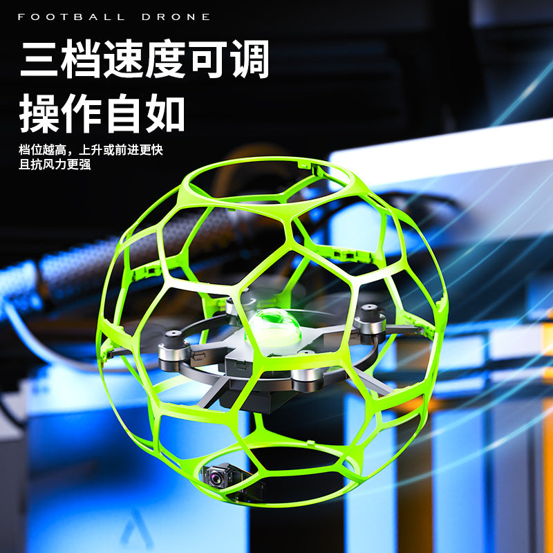 H5 brushless football drone - 7.4v axial ball-type remote control aircraft toy, designed for teaching, training, and competitive play