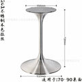 Titanium speaker legs, stainless steel spinning brushed table legs, metal waist bracket, coffee table legs, tulip table legs