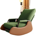 Scandinavian style casual chair rocking chair balcony plaid lazy sofa chair single courtyard living room bedroom nap chair