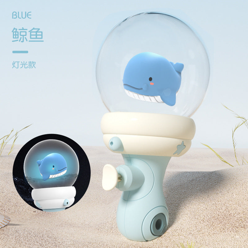 New tiktok-style cartoon water gun for kids - squirt, splash, and water fight fun! perfect for boys and girls, with lights and water features. ideal for street vendors and wholesale