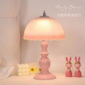 Kids' room table lamp bedside lamp touch sensor switch bedside lamp cordless rechargeable dorm room ins style