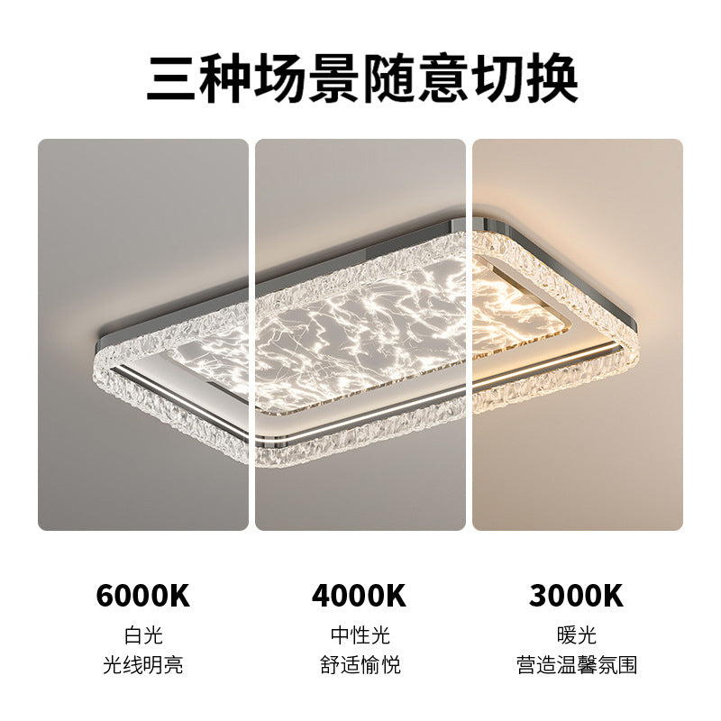 Living room light full spectrum eye protection dining room light atmospheric Italian minimalist light luxury Zhongshan lighting new smoke bedroom light