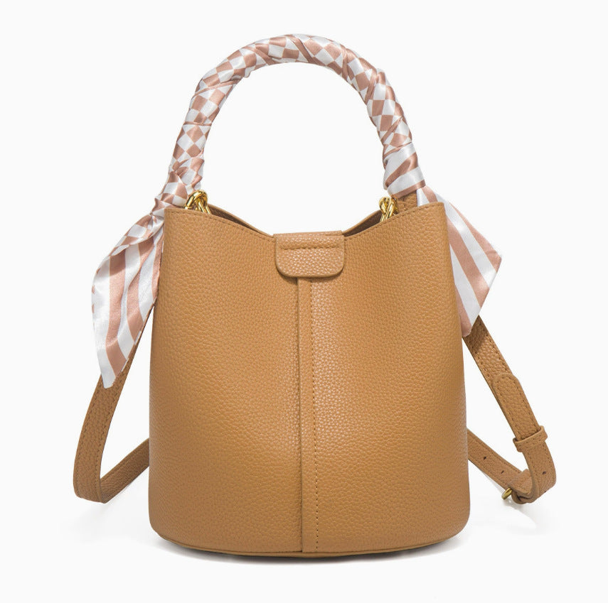 Bucket bag women's small bag 2025 new spring/summer niche design commuter bag handbag high-end crossbody bag