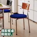 Used dining chairs, solid wood backrest chairs for home, trendy retro chairs, small apartment dining table chairs, designer chairs