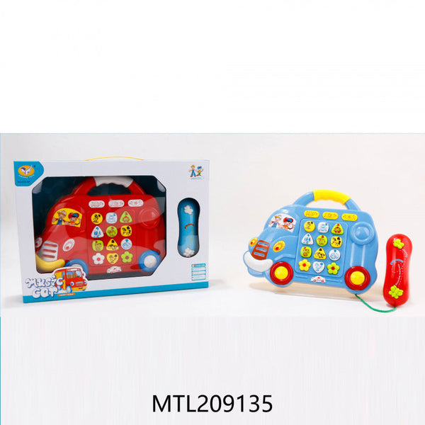 Cross-border export baby toys car phone landline simulation dialogue cartoon puzzle music light electronic organ