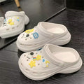New arrival hole slippers for women student dormitory outwearfashionthick sole beach toe sandals summer popularins
