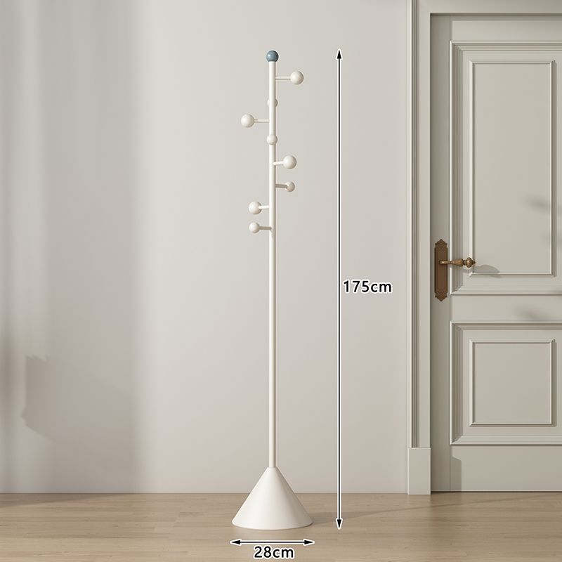 Casual clothes hanger italianaccessible luxury bedroom accessible luxury storage cream for home space floor-standing clothes coat rack shelf
