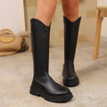 Export knight fall and winter boots new arrivalmildred styleeasiest for matchpetitesknee-high boots