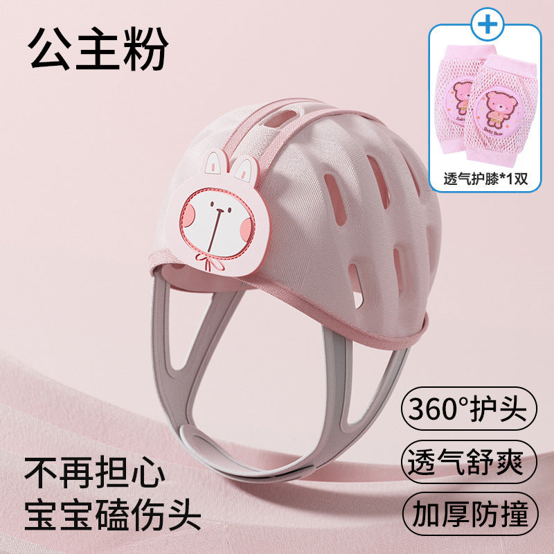 Baby anti-fall head protector pillow, baby learning to walk head protection pad, children's anti-fall hat, toddler anti-collision safety helmet