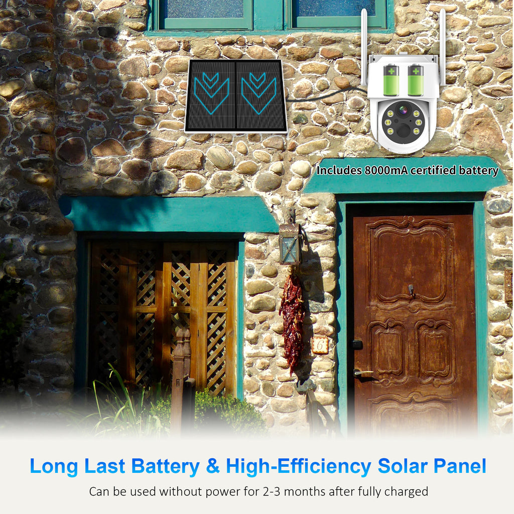 Factory direct sales 4G battery camera outdoor waterproof solar power supply surveillance camera   explosion