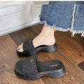 hot-selling 2026 new women's slippers, summer outdoor wear, thick-soled, non-slip, fashionable and versatile sandals, women's export