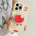 Magnetic solar case for apple 16 pro - ping pong phone case with iphone 13 badminton stand protective cover