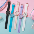 New silicone strap student watch, popular quartz watch for women, wholesale from manufacturer (xiaohongshu trend)