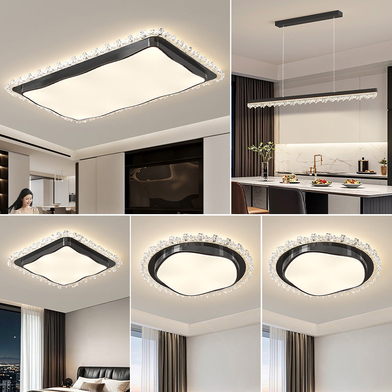 Full spectrum bright led ceiling light simple modern living room light super bright bedroom room light whole house package lighting