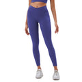 Eco-friendly recycled fabric slimming yoga pants - high-waisted, tummy-control running leggings - v-shape versatile fitness pants - quick-dry