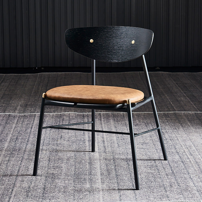 American industrial style loft chair designer creative personality retro furniture iron chair cafe casual back dining chair