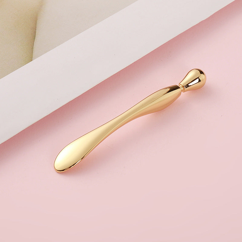 Metal eye cream stick manufacturer small water drop eye cream massage stick facial cream spoon cream spoon eye massage stick