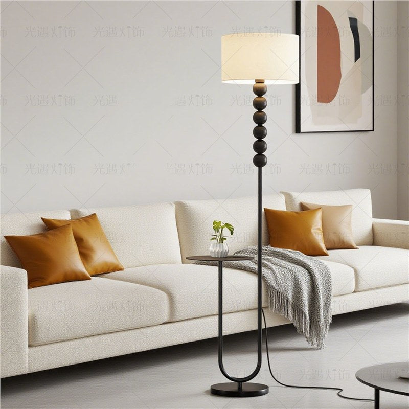 Modern minimalist floor lamp - nordic retro accent light for living room, sofa table, and bedroom bedside - decorative ambient lighting