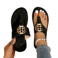 Wholesale women's plus size platform slides with embroidered detail, metal buckle, lightweight beach sandals - perfect for export