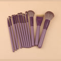 12-piece cangzhou makeup brush set - beginner-friendly soft bristle powder brush, eyeshadow brush, complete brush set, beauty tools, blush brush