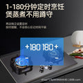 Gas stove for home double stove direct injection pressurized fierce fire table embedded dual-purpose natural gas liquefied gas stove high power energy saving