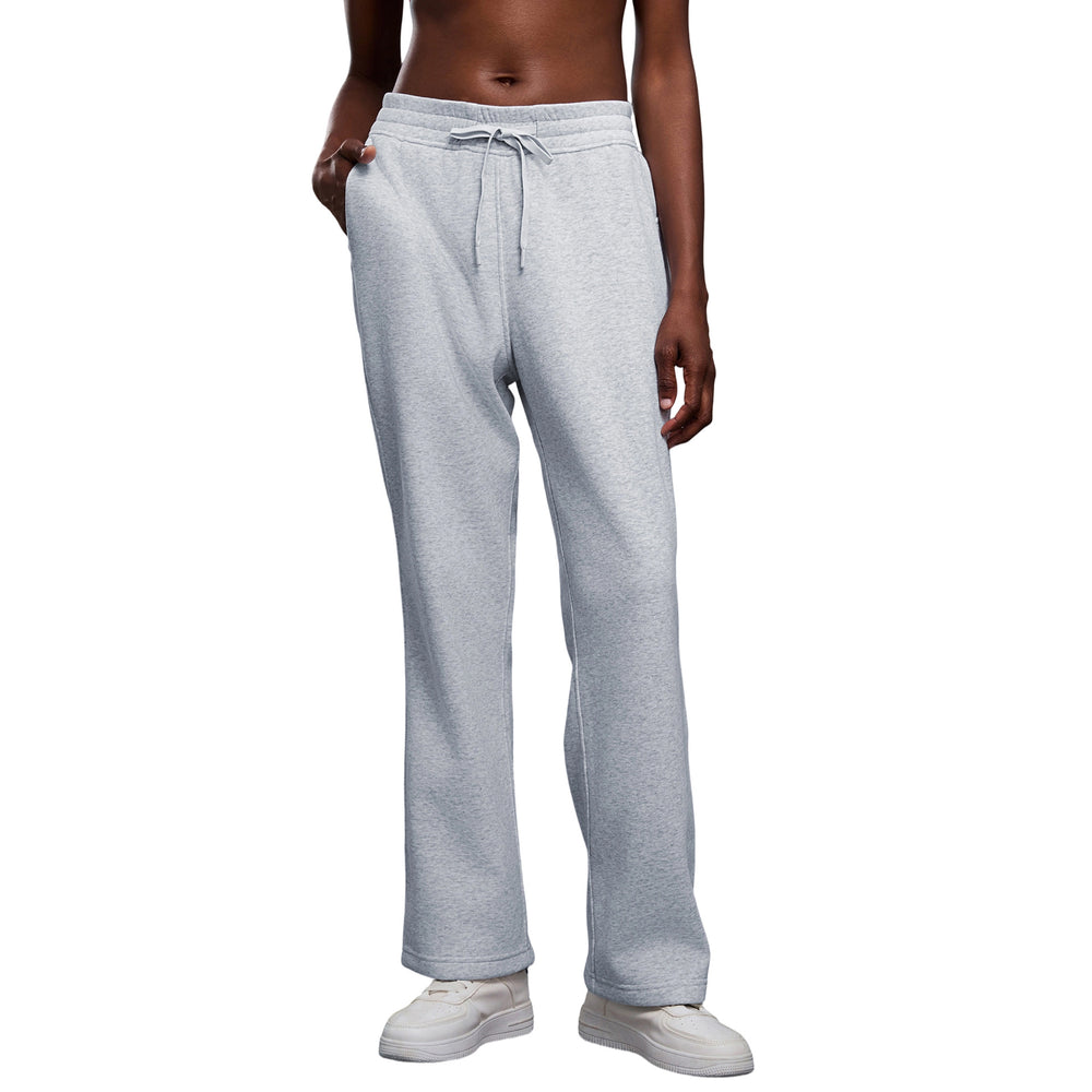 Loose sports pants for women fall and winterfleece-linedheattechcomfortablestraight-leg pants work clothingeasiest for matchslimming lookcasual pantsd25135