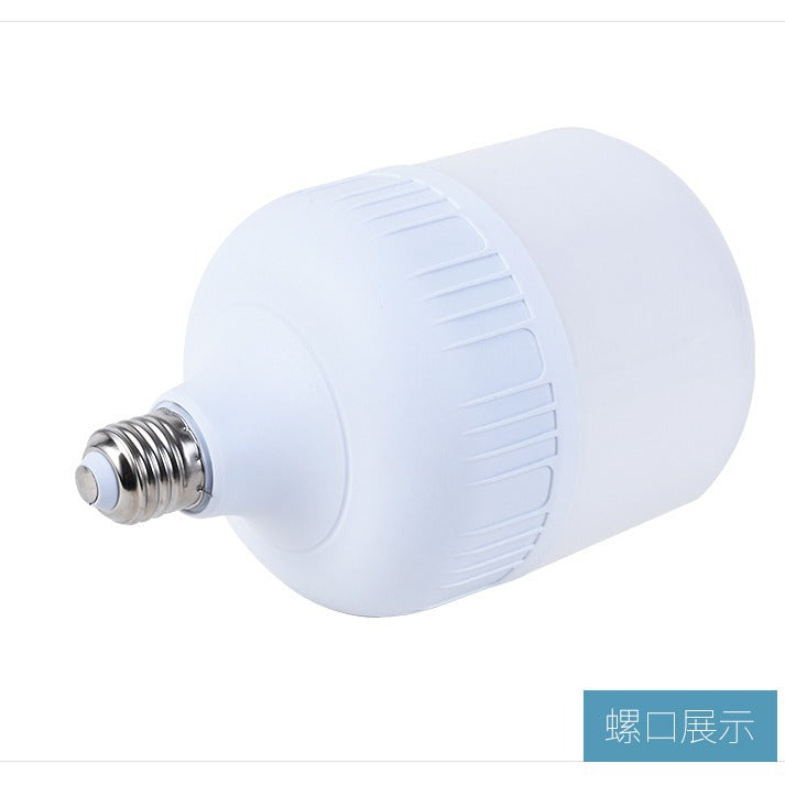 LED light bulb household E27 screw energy-saving lamp white light super bright indoor eye protection no stroboscopic high-power lighting bulb