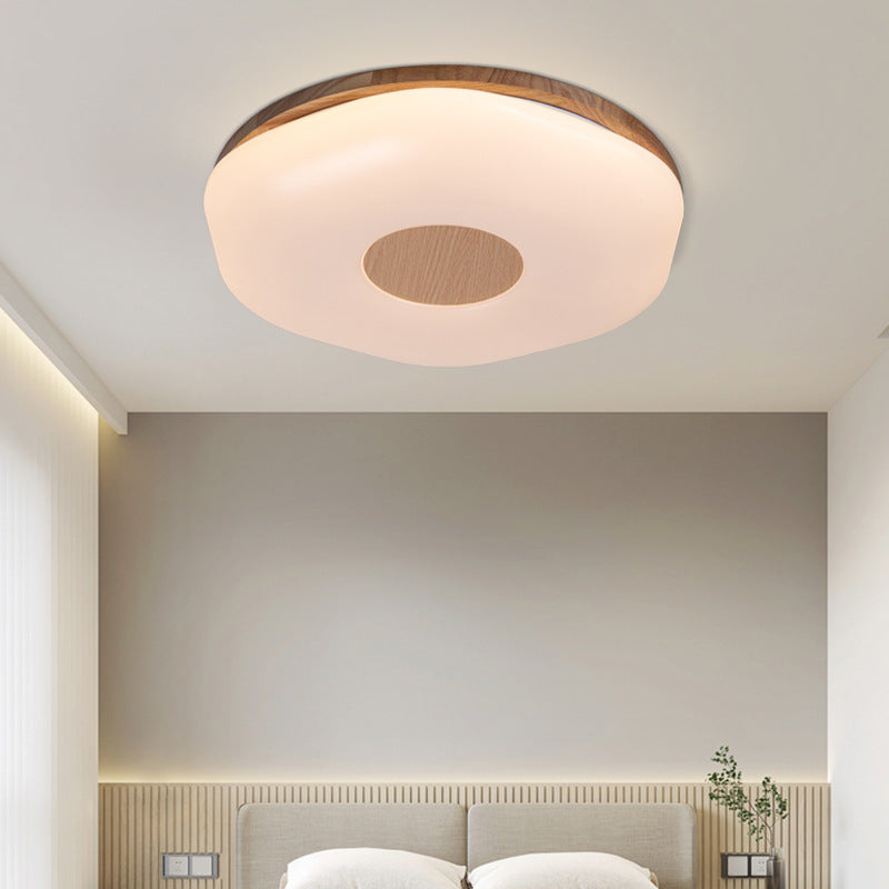 Zhongshan Cream Wind Bedroom Ceiling Light 2025 New Simple Modern LED Romantic Master Bedroom Light Eye Protection Walkway Light