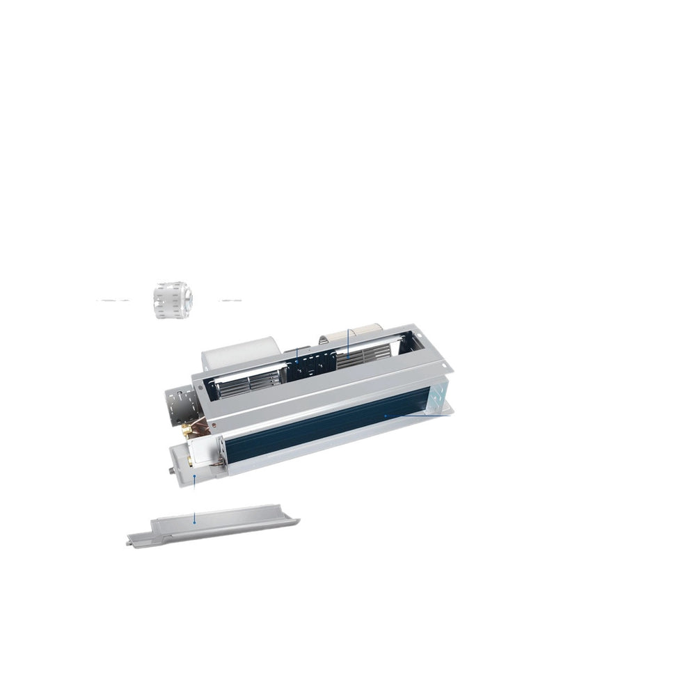 Midea fan coil mall office building water-cooled machine no. 3 horizontal concealed central air conditioner fp-51wa-g30/b