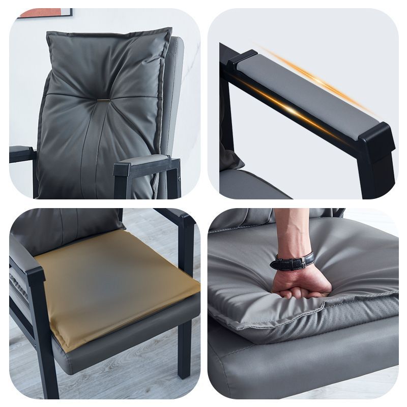 Chess and card room mahjong hall special mahjong chair sedentary comfortable office chair teahouse home thickened double backrest chair