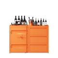 Iron storage cabinet industrial style sideboard tea cabinet locker restaurant storage multifunctional cupboard dining cabinet