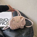 2025 summer new arrival: niche fashion pleated textured handbag - women's minimalist versatile shoulder bag