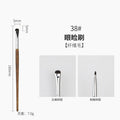 38# pear blossom-eyelid brush (copper tube) + opp packaging