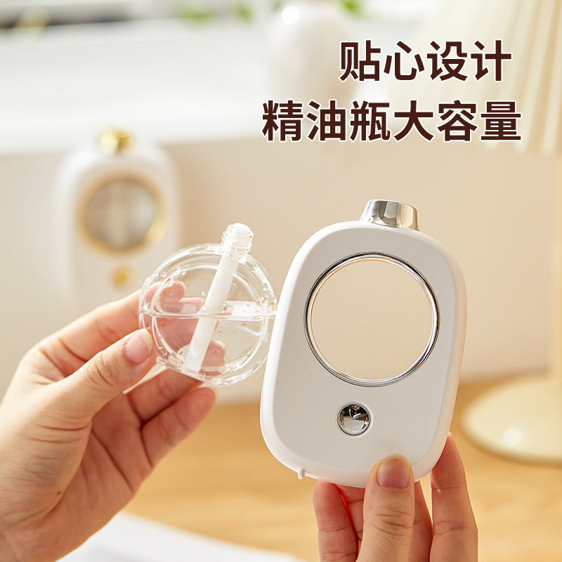 Smart aroma diffuser for home & hotel: automatic essential oil diffuser for bedroom & bathroom - freshening, deodorizing, and scenting machine