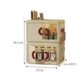 Kitchen desktop multi-functional storage box, stationery and cosmetics storage box, desk sundries storage rack