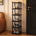 Shoe rack for home door multi-layer shoe cabinet simple storage rack rental room dormitory entrance door shoe storage handy gadget