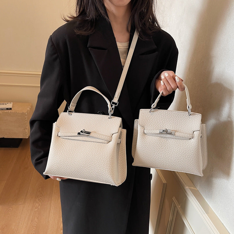 Premium women's big bag 2025 popular new trendy fashion portable large capacity shoulder bag versatile messenger bag