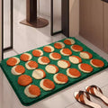 Bathroom absorbent mat, bathroom floor mat, for home door entrance non-slip foot mat, toilet bathroom quick-drying carpet door mat