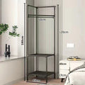 Corner simple coat rack floor bedroom bedside storage rack corner storage rack modern casual clothes rack