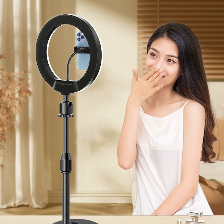 2025 new mobile phone live broadcast bracket filling lighting equipment full set of Douyin shooting support bracket selfie beauty desktop