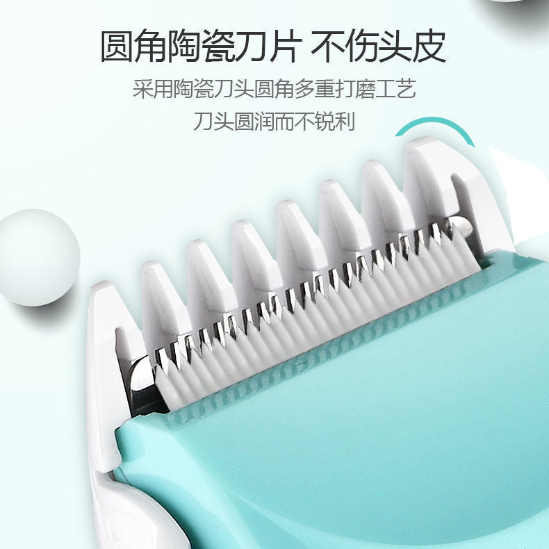 Baby hair clipper - quiet hair trimmer for newborns & toddlers - home electric hair clipper - gentle baby hair cutting - fuzz & cradle cap remover