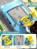 Kids' educational racing adventure game console with simulated multifunctional steering wheel - driving car toy